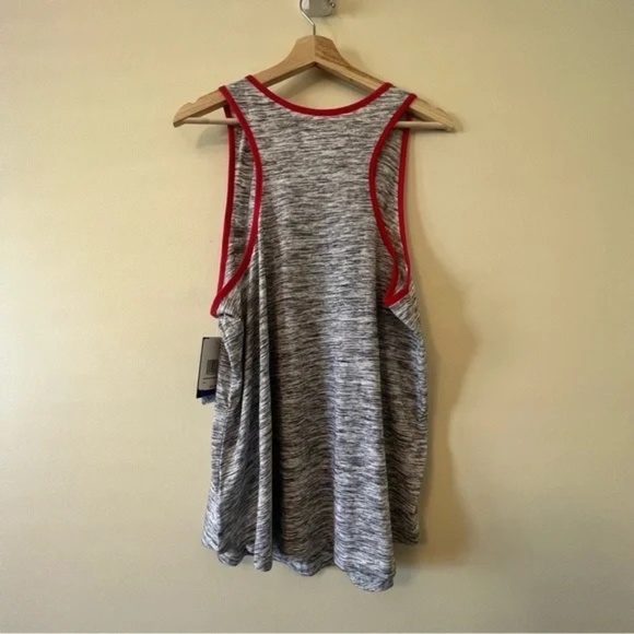 Toronto Raptors 2XL New Era Women's Team Space Dye Jersey Racerback Tank Top - Picture 5 of 6